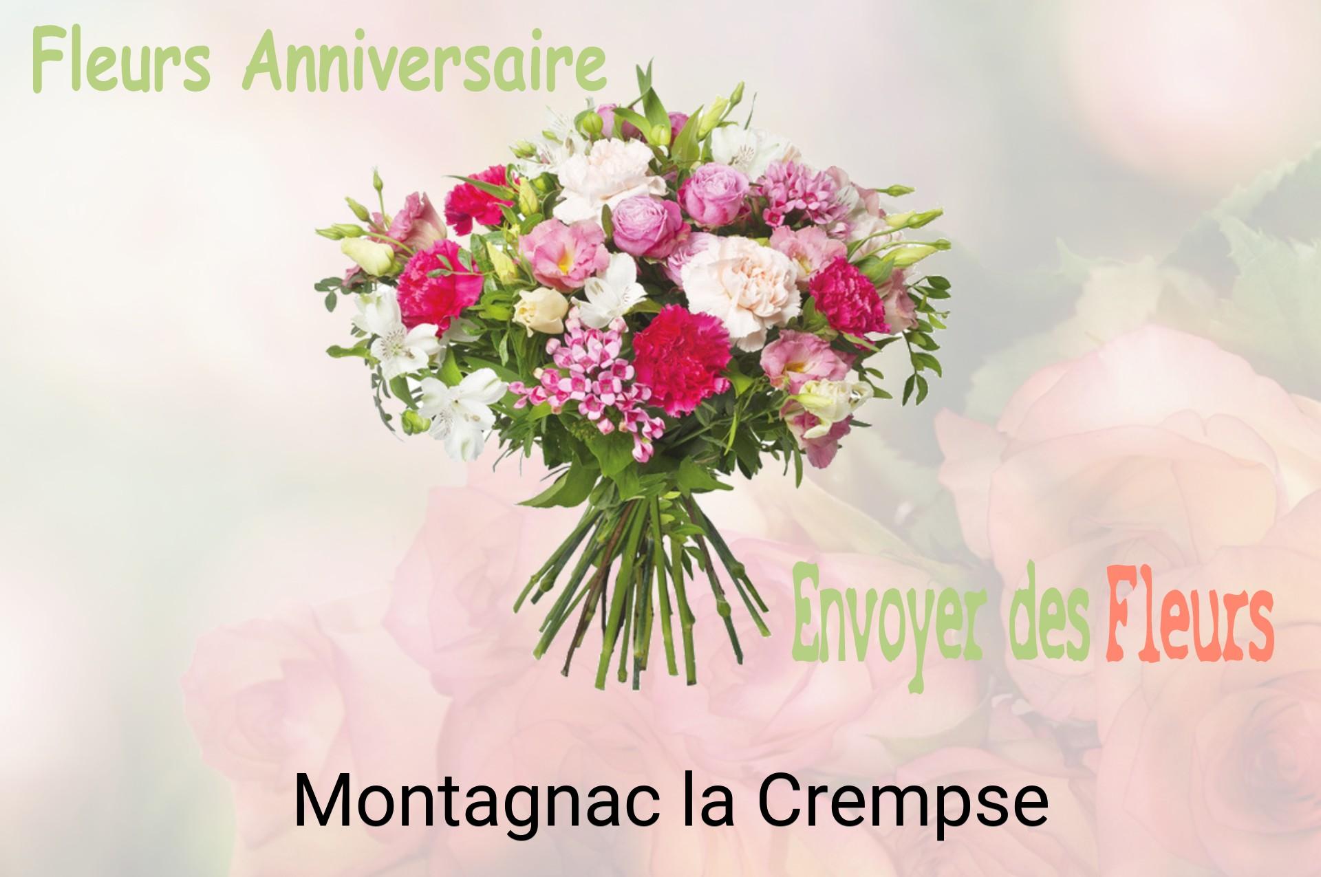 Bouquet de fleurs d’anniversaire livré à Montagnac-la-Crempse